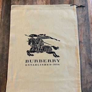 Authentic Burberry dust bag